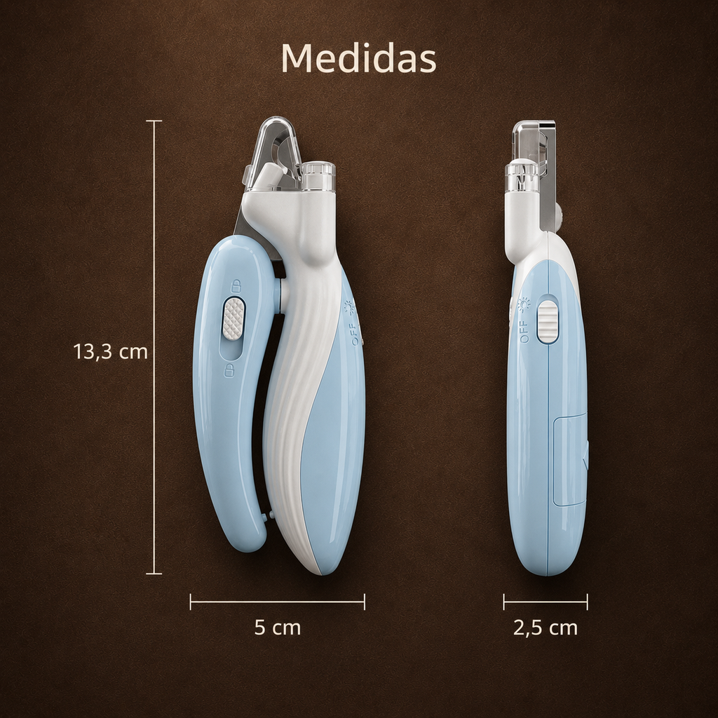Professional Dog Nail Clippers with LED Light