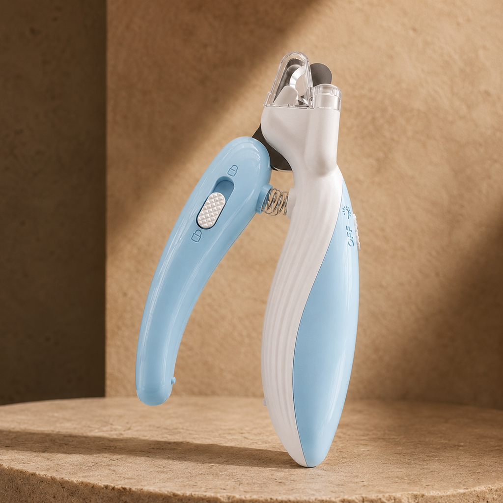 Professional Dog Nail Clippers with LED Light