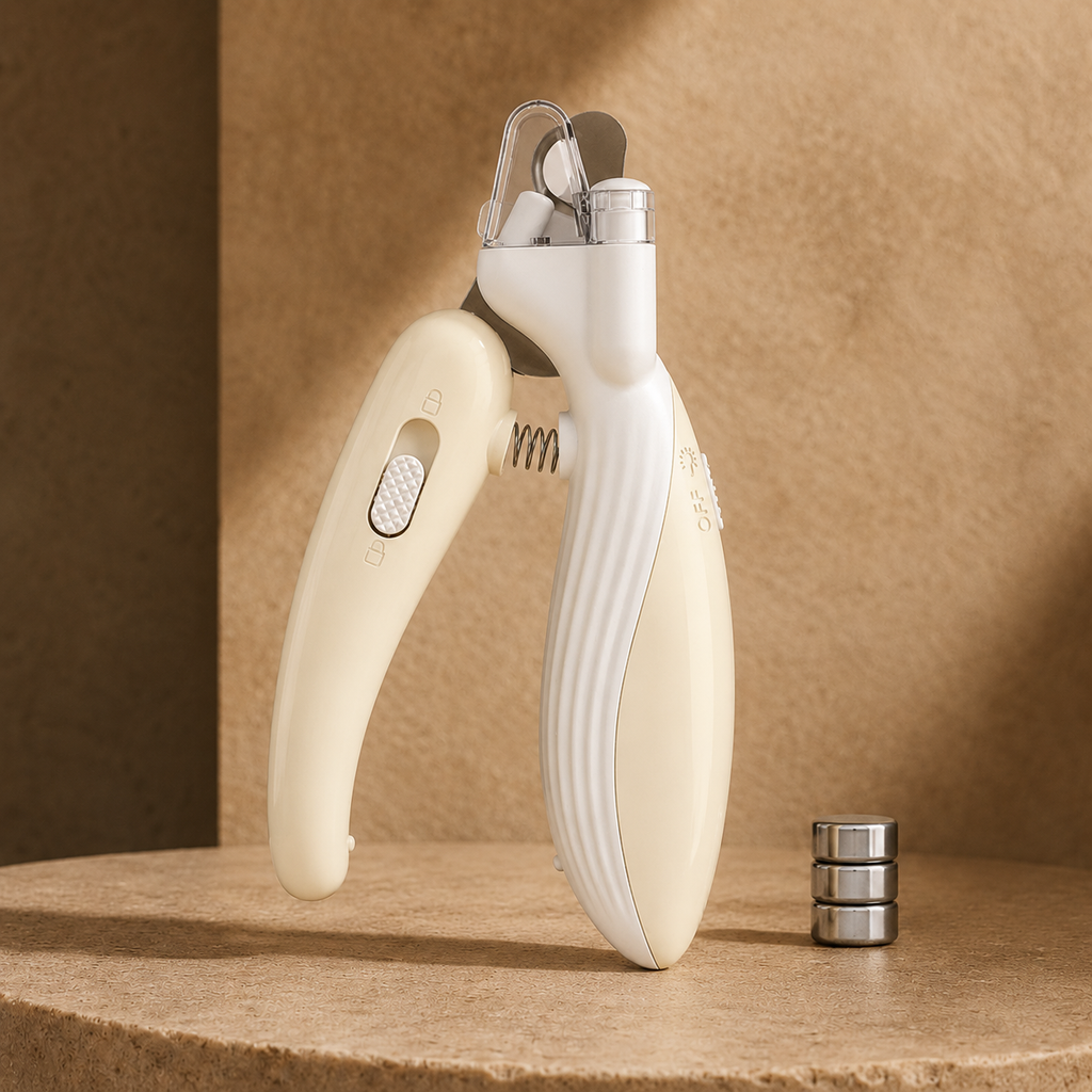 Professional Dog Nail Clippers with LED Light
