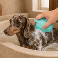 Dog Bath and Massage Glove — Soft Silicone