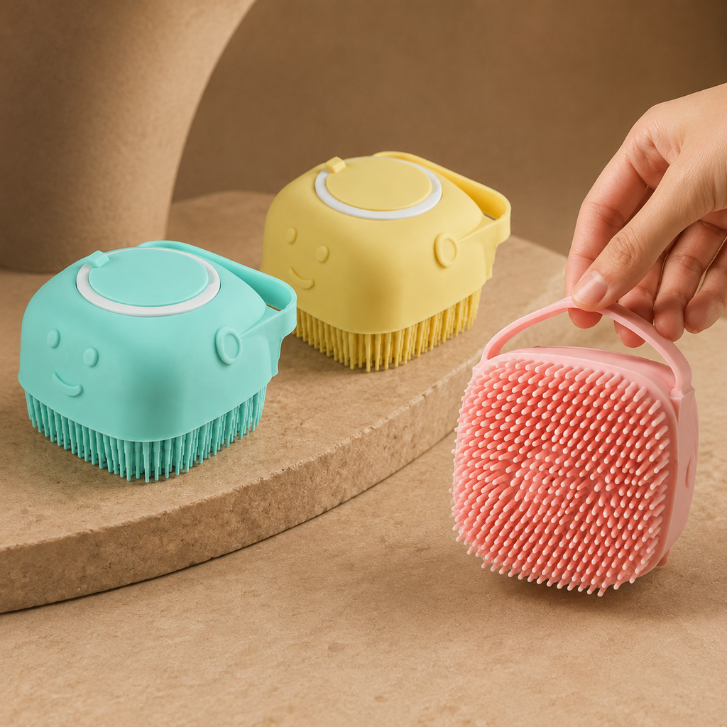 Dog Bath and Massage Glove — Soft Silicone
